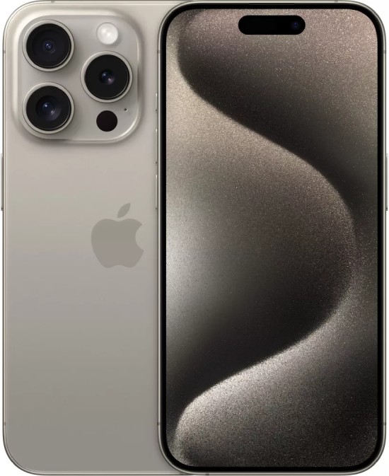 Apple iPhone 15 Pro Природный титан - Фото