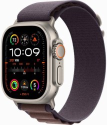 Apple Watch Ultra 2 GPS + Cellular 49мм Titanium Case with Indigo Alpine Loop - Фото