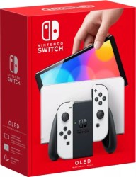 Игровая приставка Nintendo Switch OLED Белый - Фото